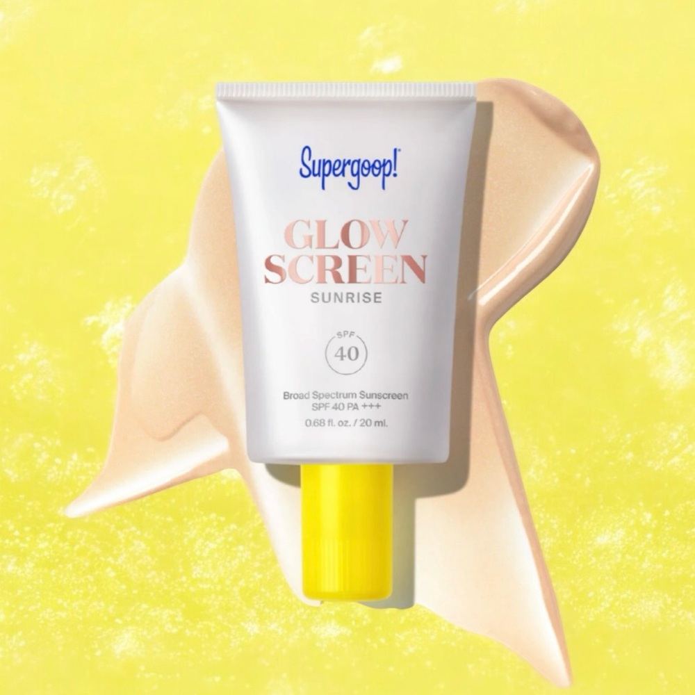 🆕💕SUPERGOOP! Glowscreen SPF 40 Travel Size 0.68 oz • Shade SUNRISE